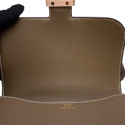 Handbag Hermes Leather Shoulder Epsom Bag