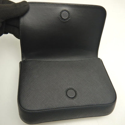 Shoulder Bag Leather By Prada