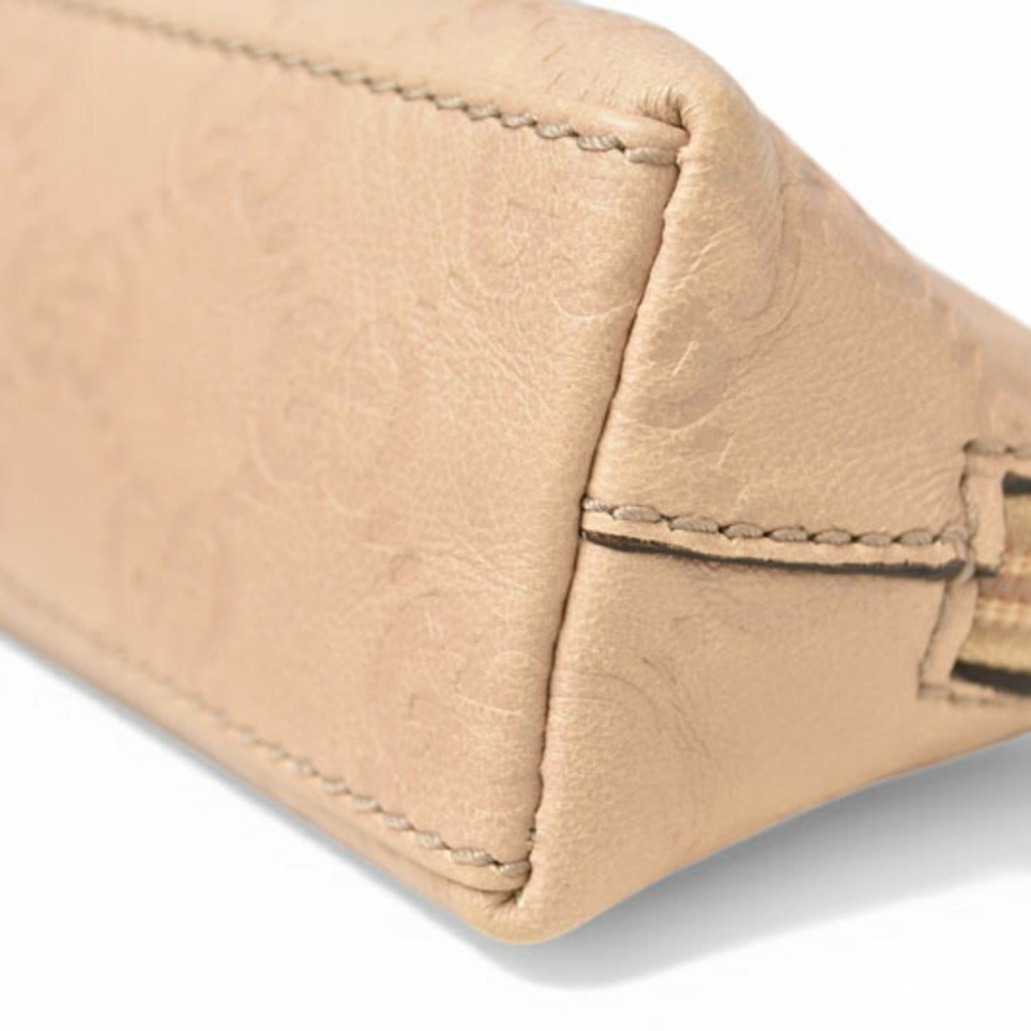 GUCCI Pouch Beige Brown