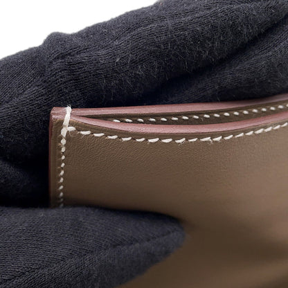 Swift leather sling handbag by Hermes