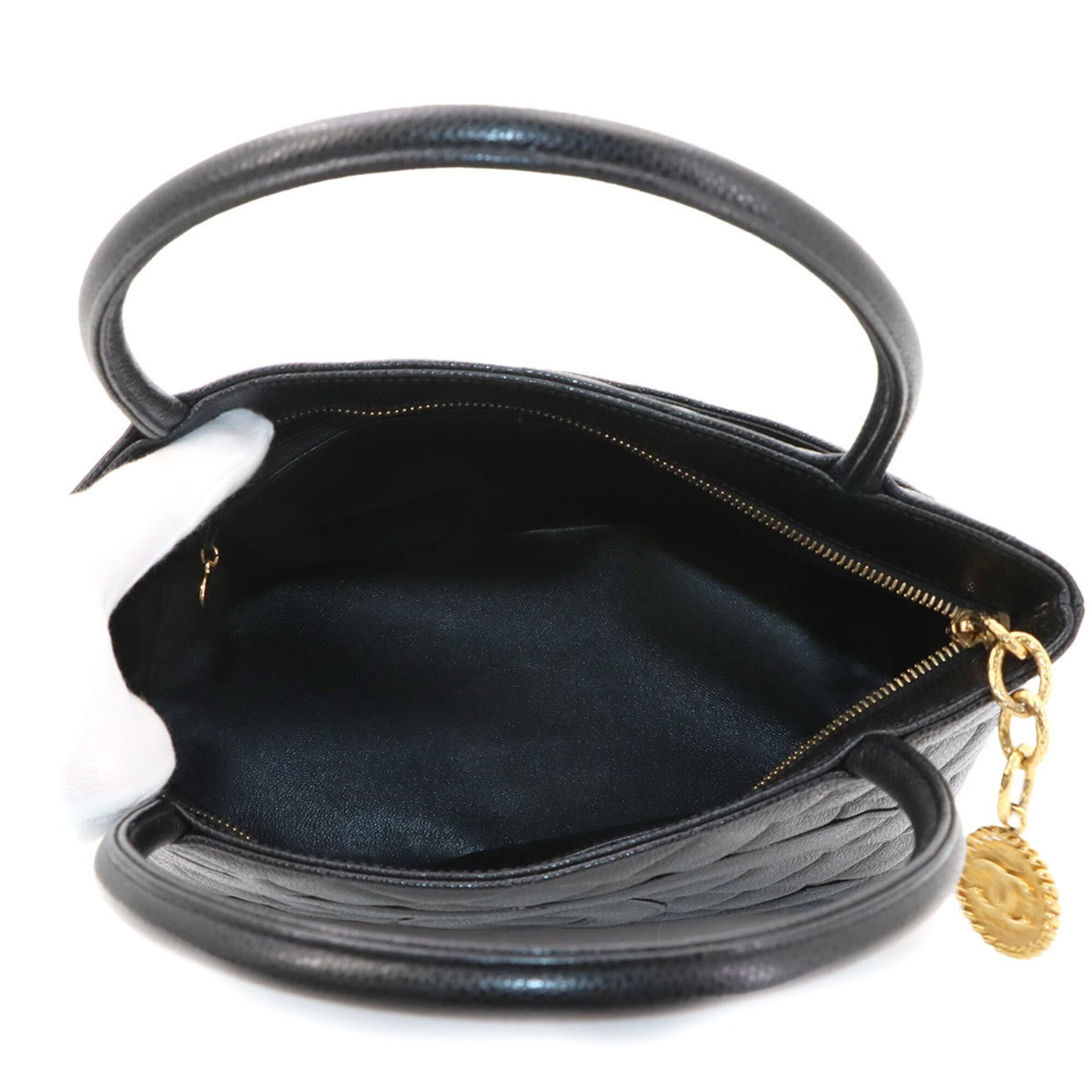 Handbag Chanel Tote Calfskin Grained