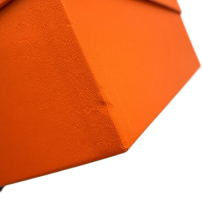 HERMES Shoulder Bag Canvas Leather