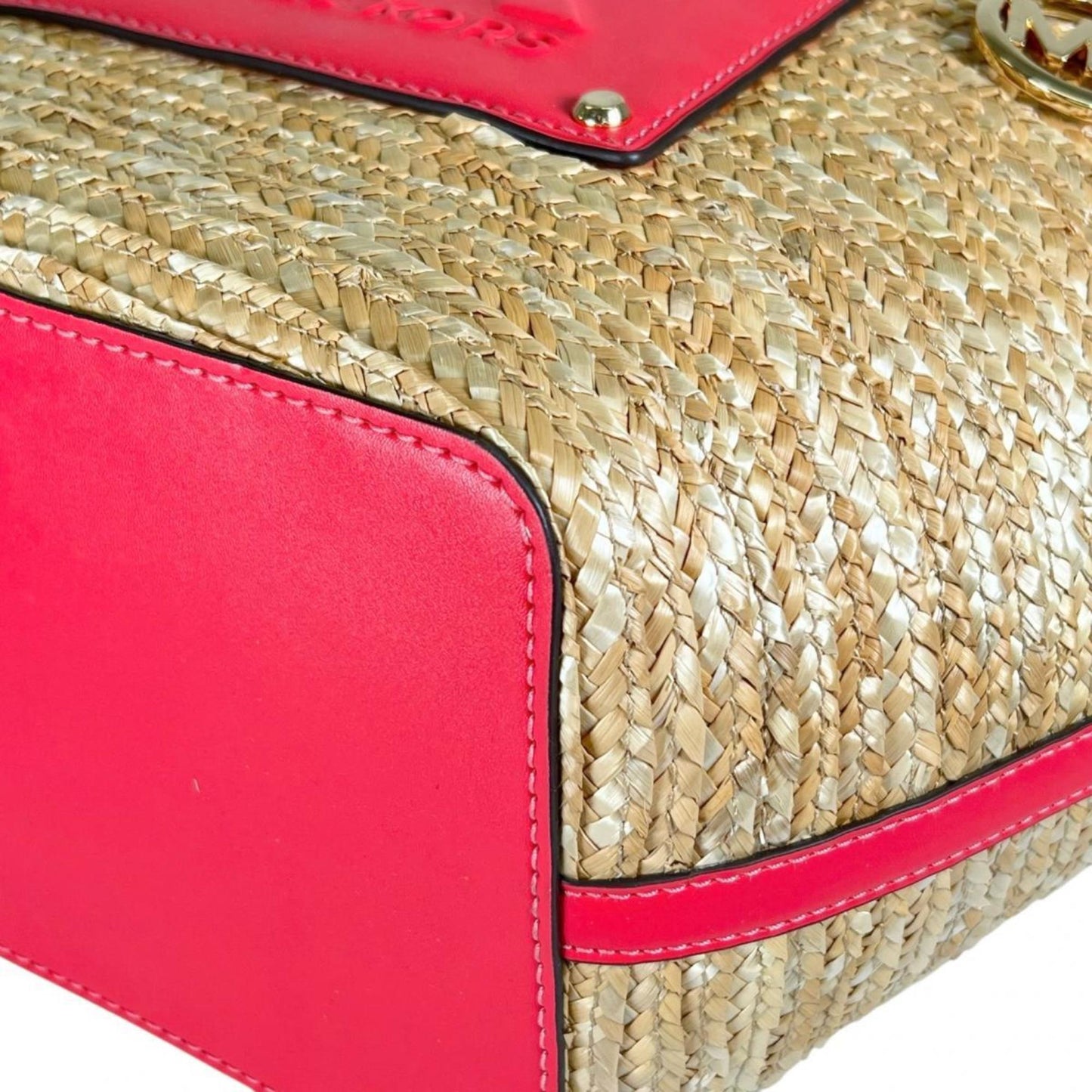 Canvas Leather Handbag by Michael Kors