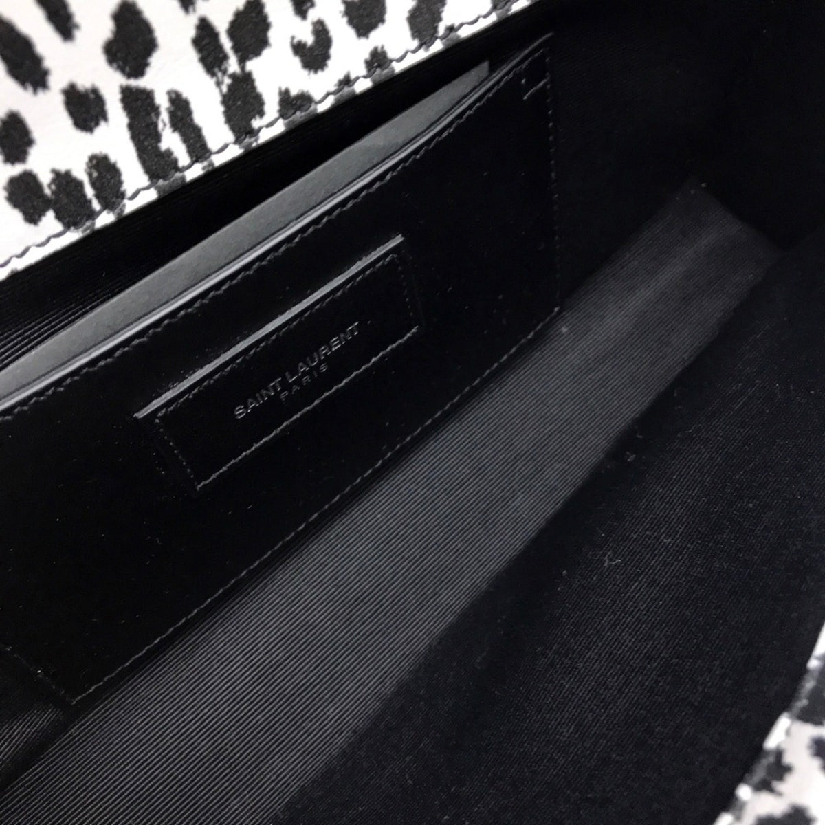 SAINT LAURENT Clutch Bag Leather