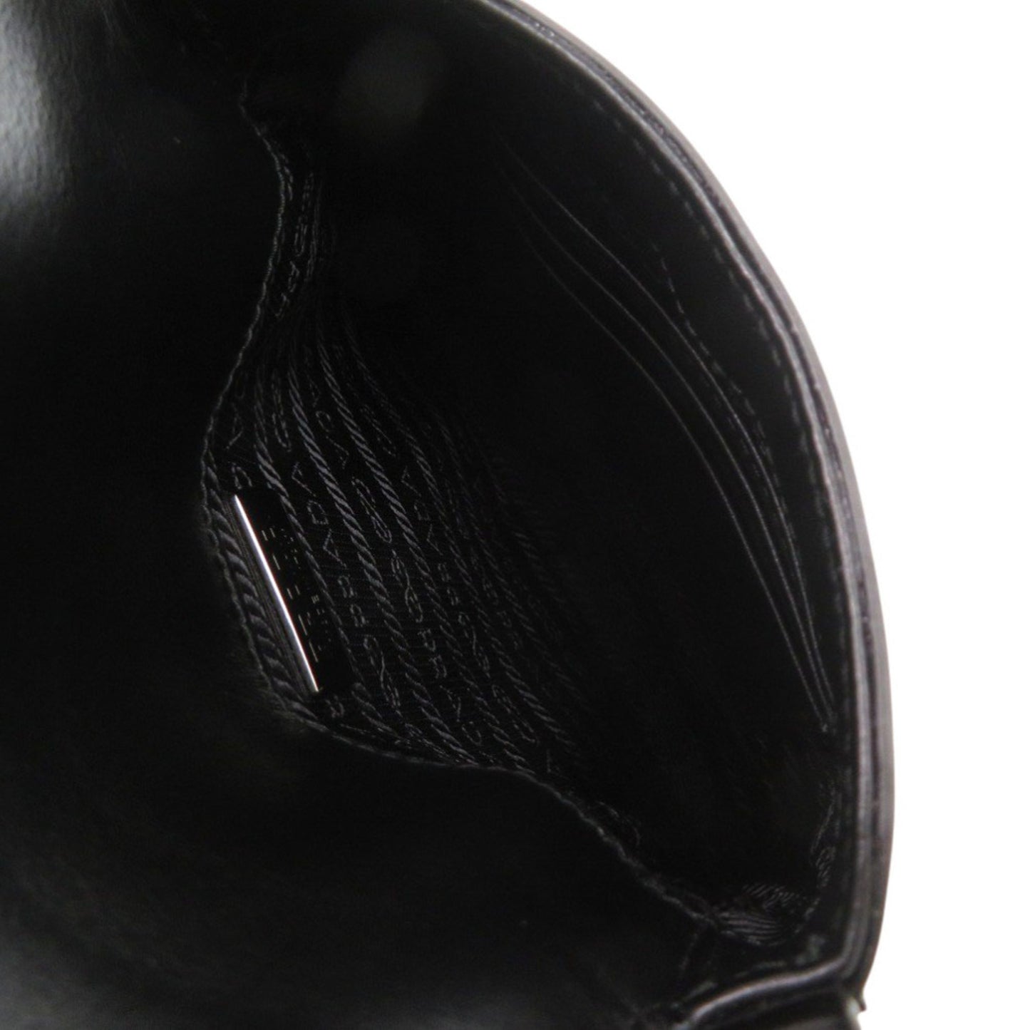 Shoulder Bag Leather By Prada