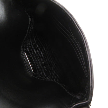 Shoulder Bag Leather By Prada