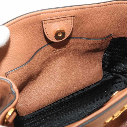PRADA Handbag Leather