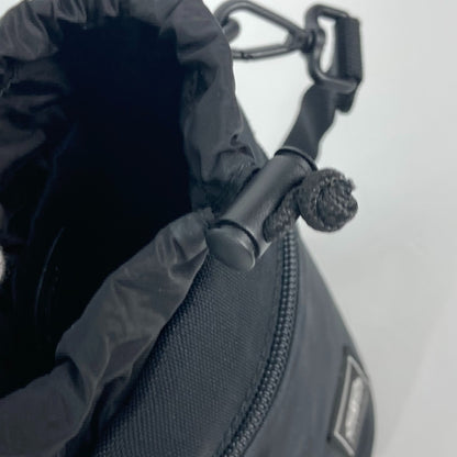 BALENCIAGA Pochette Shoulder Bag Nylon Leather