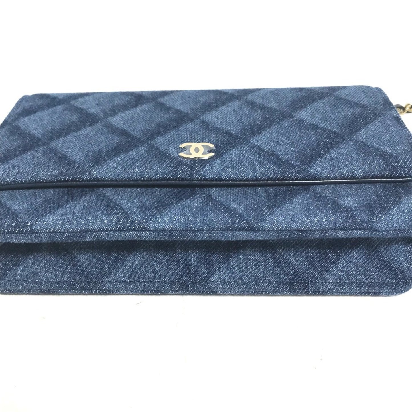 Shoulder bag denim by Chanel