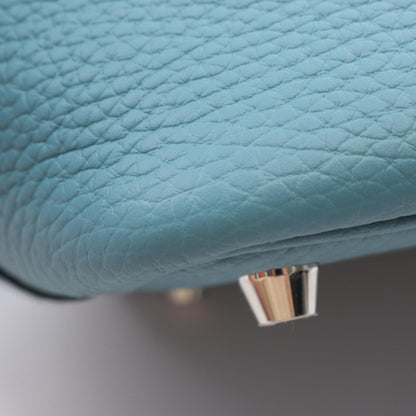 HERMES Handbag Taurillon Clemence Leather