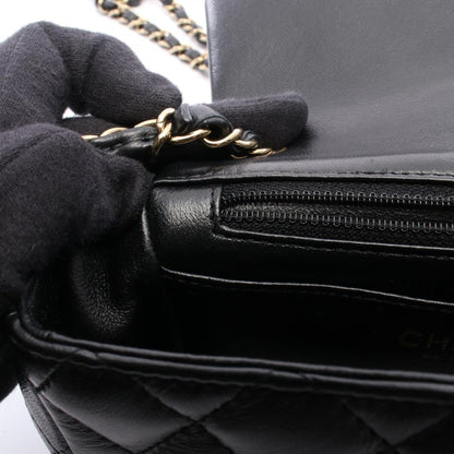 CHANEL Handbag Shoulder Bag Leather