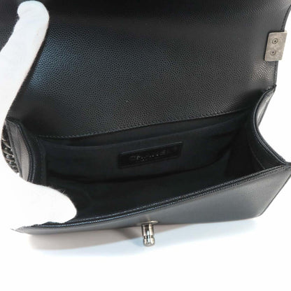 CHANEL Handbag Shoulder Bag Grained Calfskin