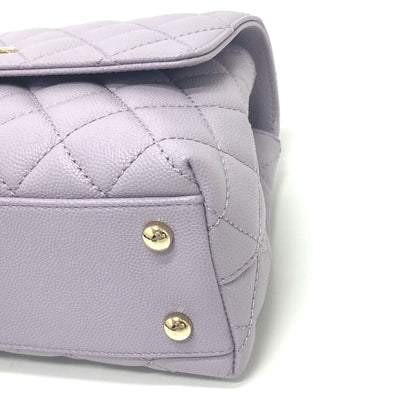 CHANEL Handbag Shoulder Bag Grained Calfskin