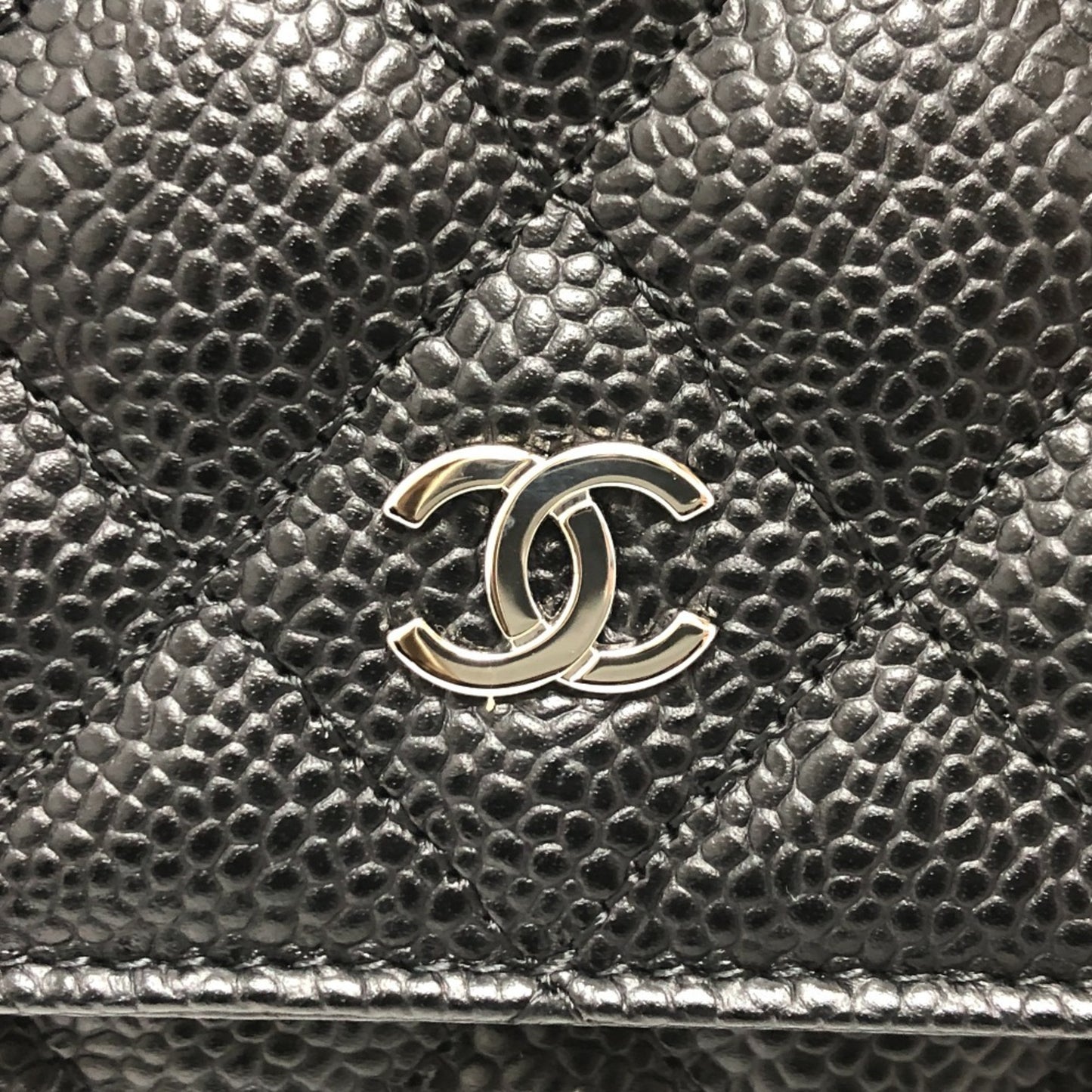 CHANEL Shoulder Bag Caviar Leather