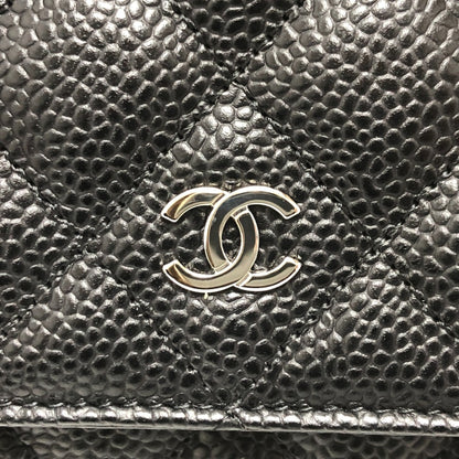 CHANEL Shoulder Bag Caviar Leather