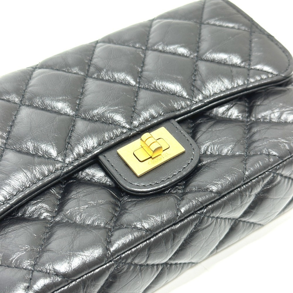 CHANEL Shoulder Bag Leather