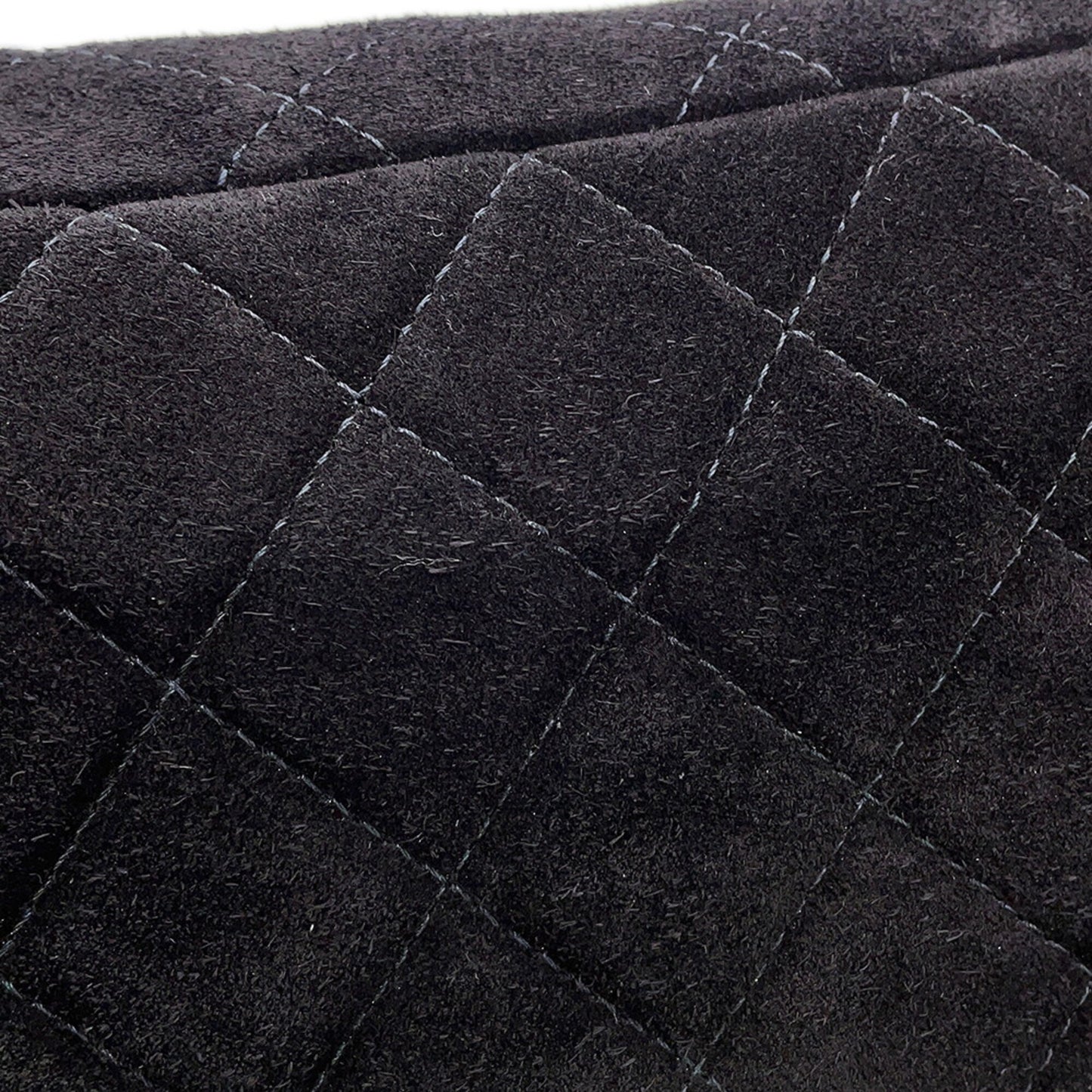 CHANEL Shoulder Bag Suede Leather