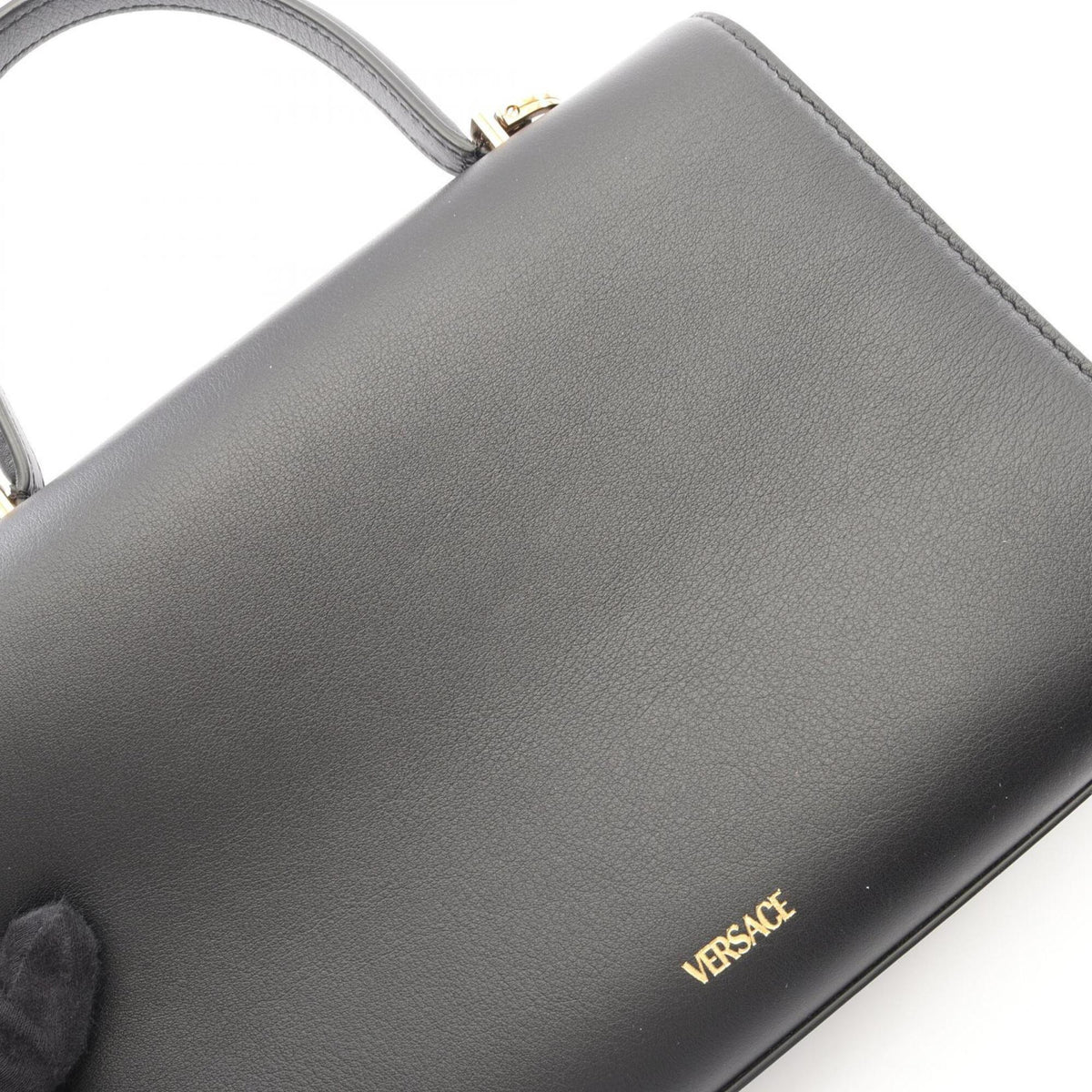 VERSACE Handbag Leather