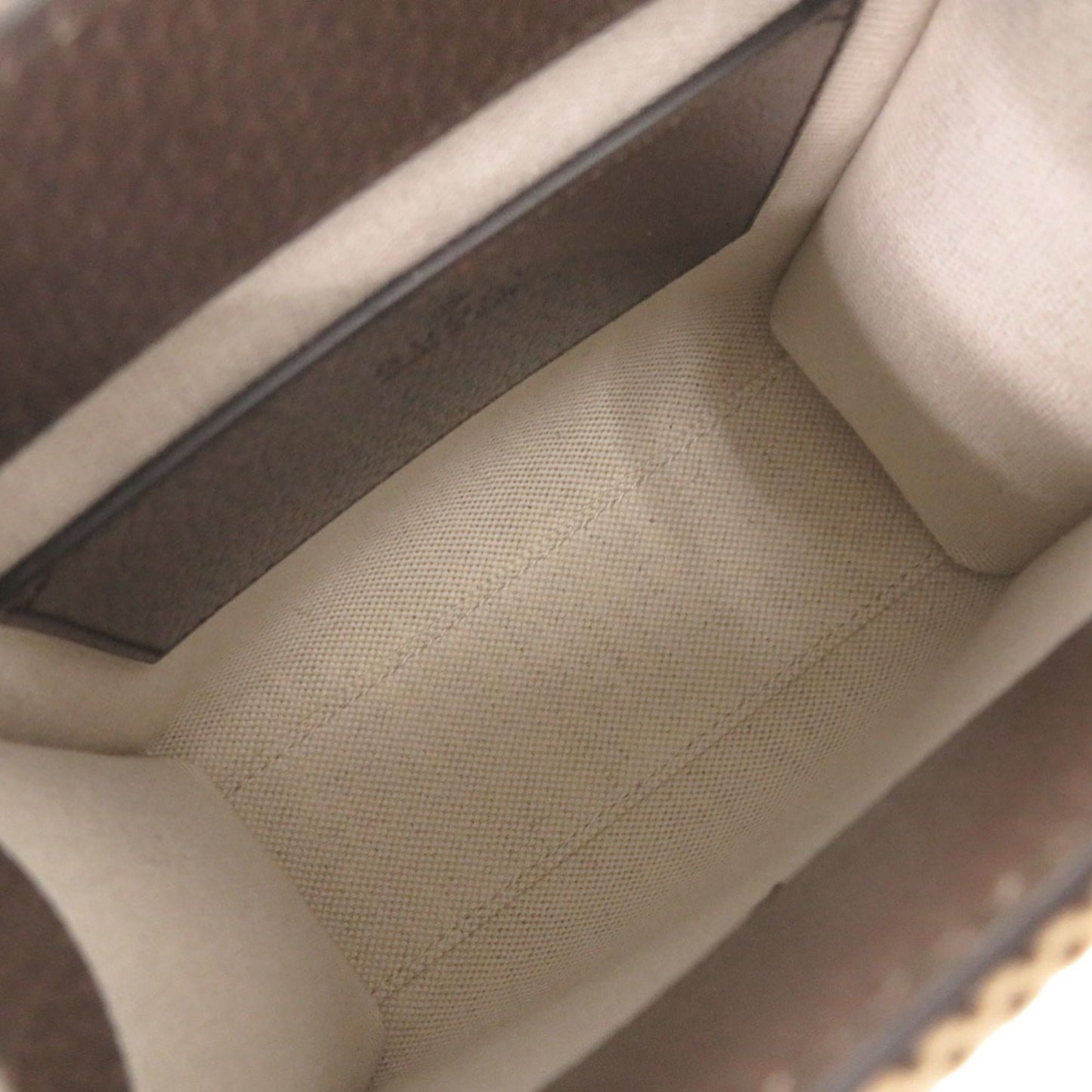 Canvas handbag canvas leather shoulder bag Gucci
