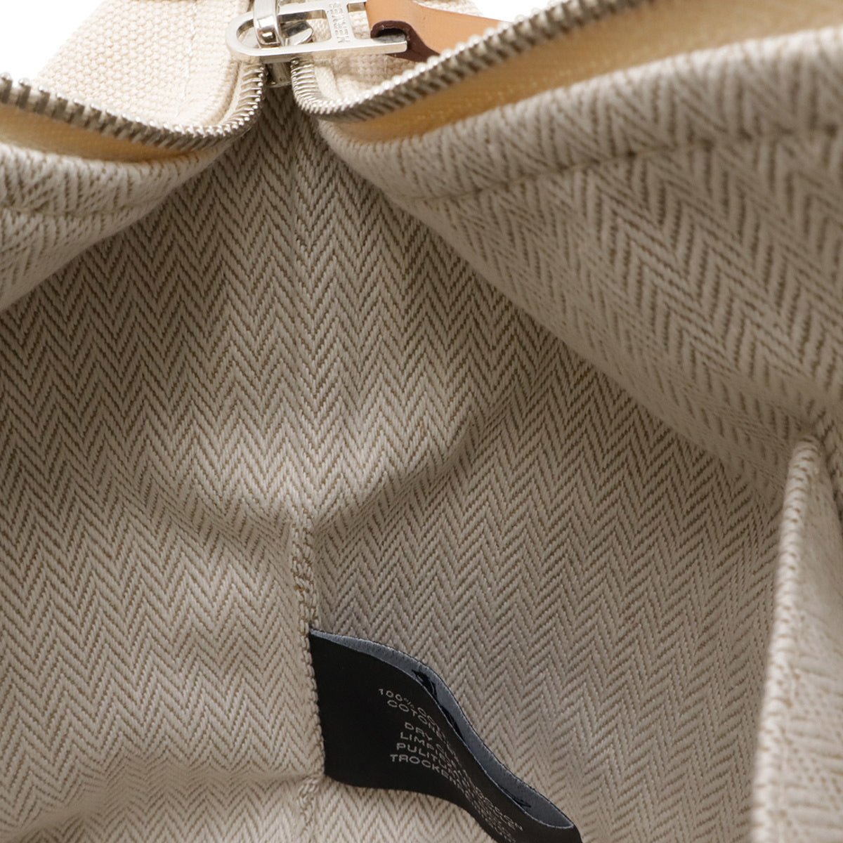 HERMES Handbag Canvas