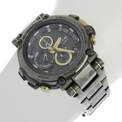 Casio G-Shock Mtg B1000 Dcm 1Ajf Black Dial Watch Metal Ss Radio Solar 48Mm Men'S