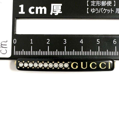 Metal Resin Rhinestone Hair Gucci Pin