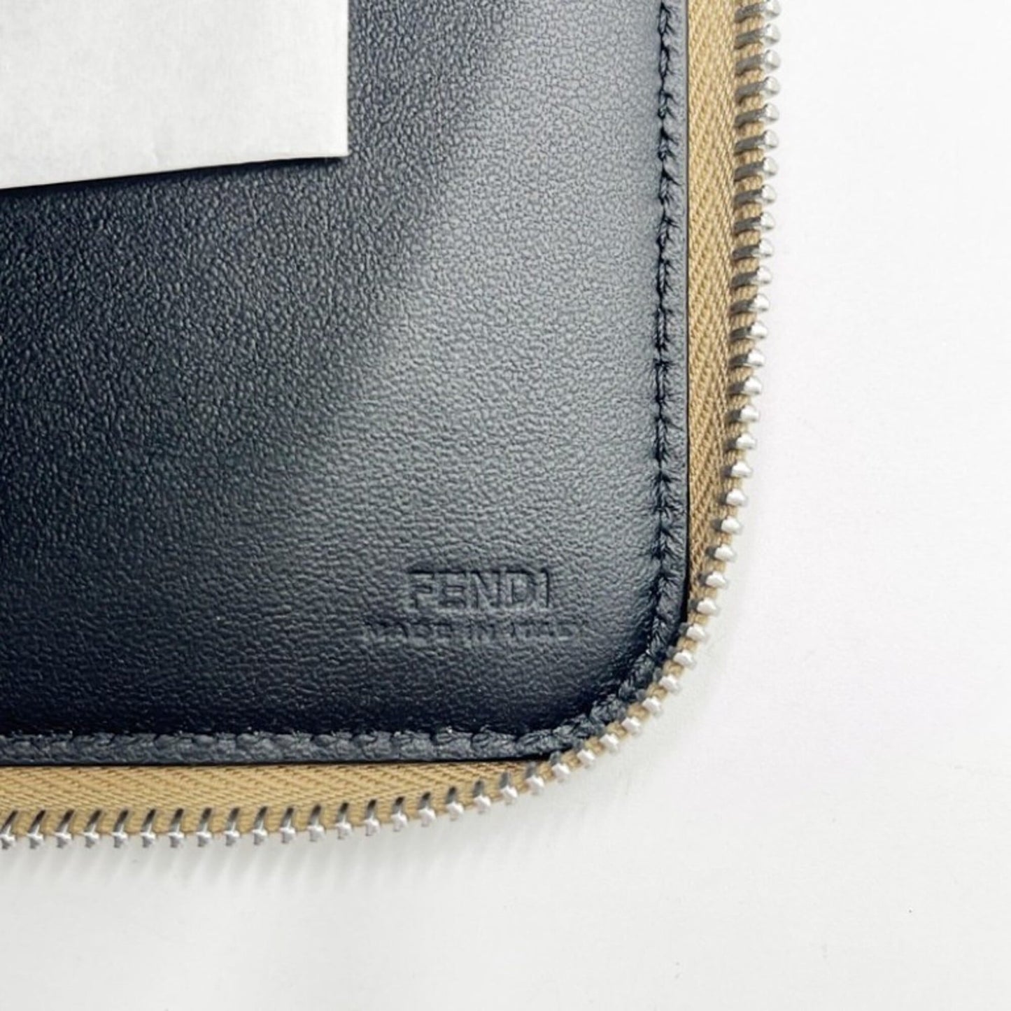 FENDI Clutch Bag Leather