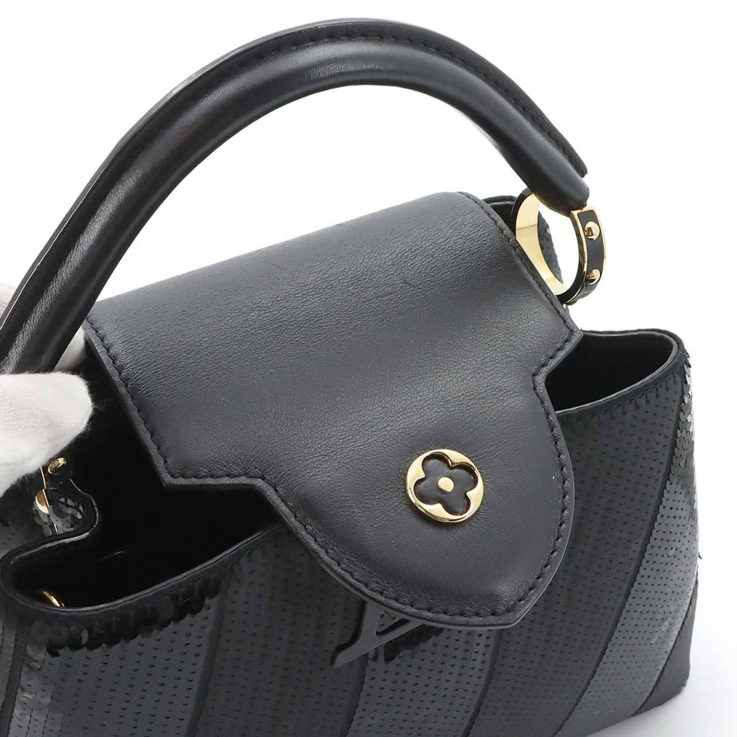Handbag Spangles Leather from Louis Vuitton