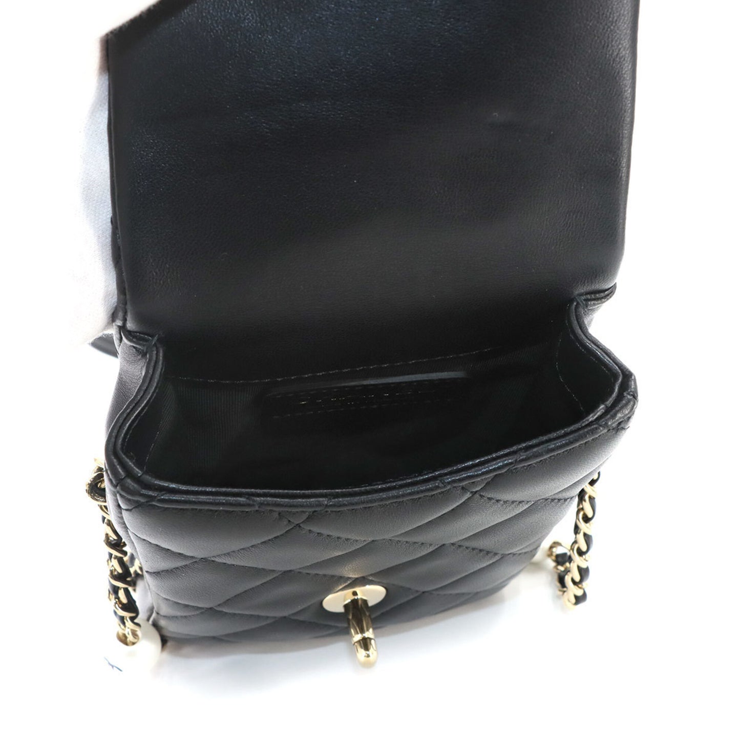 CHANEL Handbag Shoulder Bag Leather