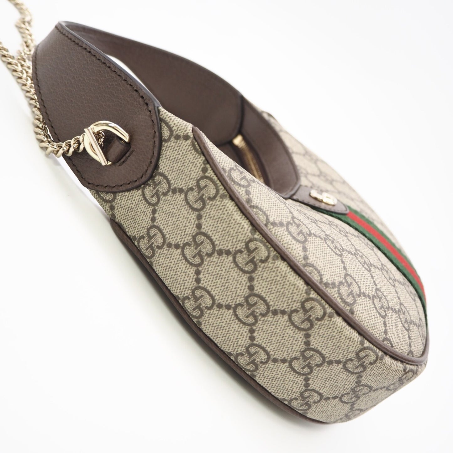 GUCCI Handbag Shoulder Bag Coated Canvas Leather