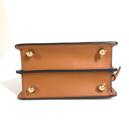 FENDI Handbag Shoulder Bag Leather