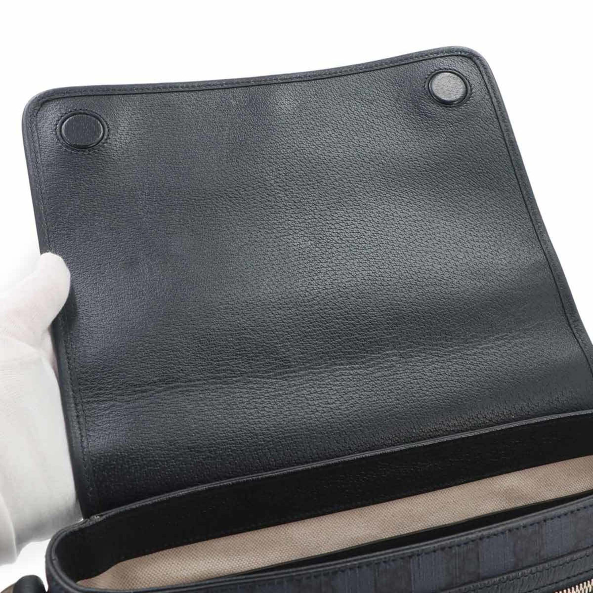 GUCCI Handbag Messenger Bag Shoulder Bag Gg Supreme Leather