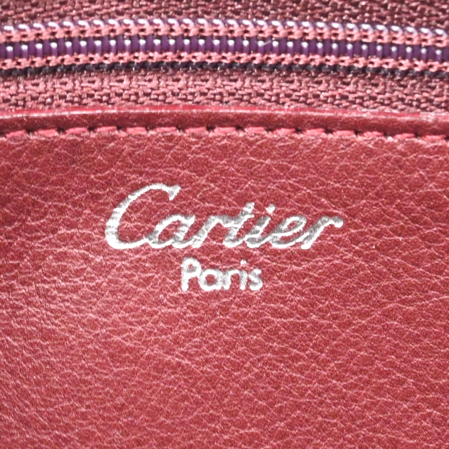 Handbag Cartier Leather