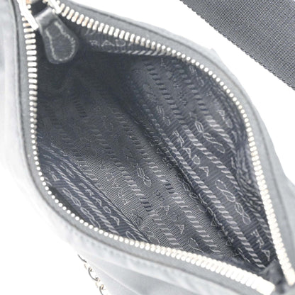 Prada Handbag Pouch Shoulder Bag Nylon Leather