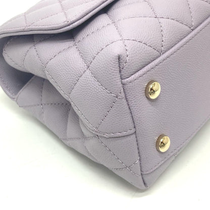 CHANEL Handbag Shoulder Bag Grained Calfskin