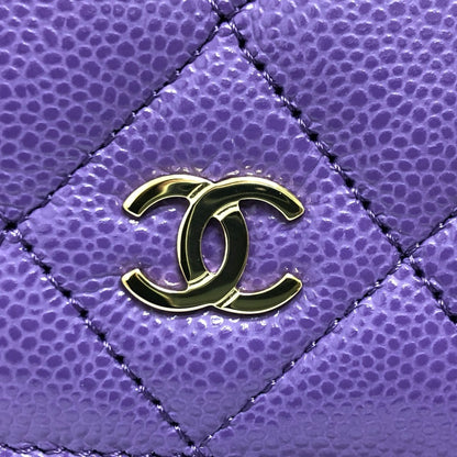 CHANEL Shoulder Bag Caviar Leather