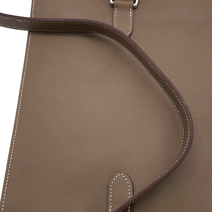 Swift leather sling handbag by Hermes