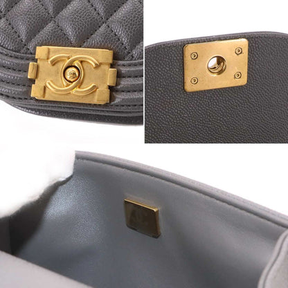 CHANEL Handbag Shoulder Bag Grained Calfskin
