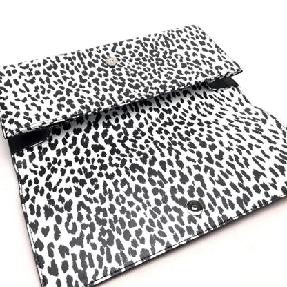 SAINT LAURENT Clutch Bag Leather