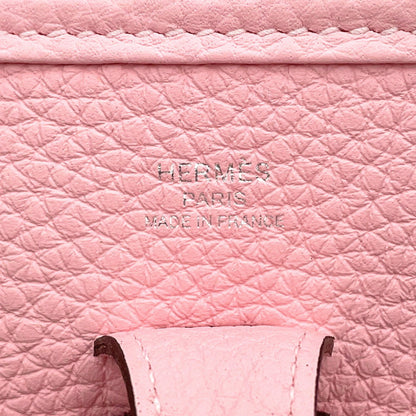 HERMES Shoulder Bag Taurillon Clemence Leather