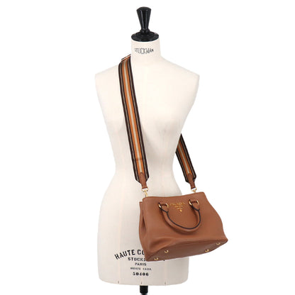 PRADA Handbag Leather