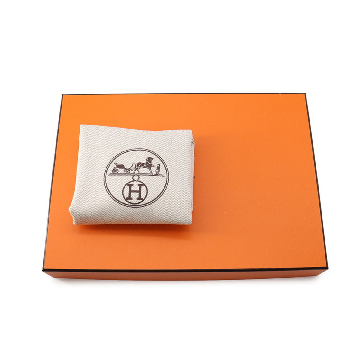 HERMES Shoulder Bag Canvas Leather