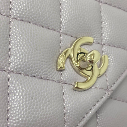 CHANEL Handbag Shoulder Bag Grained Calfskin