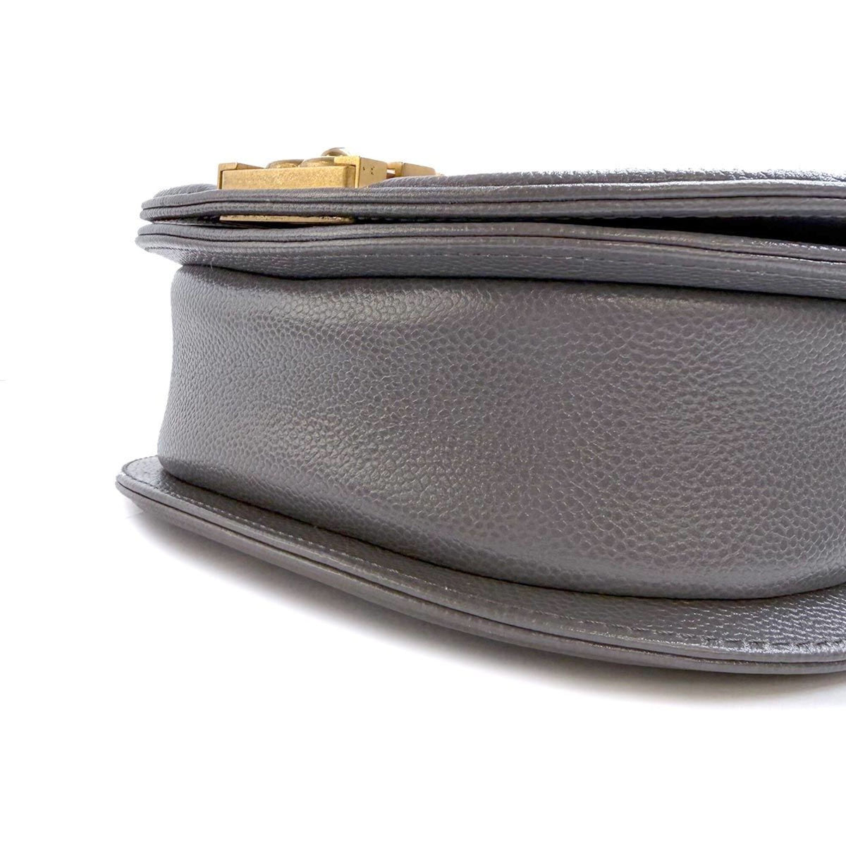CHANEL Handbag Shoulder Bag Grained Calfskin