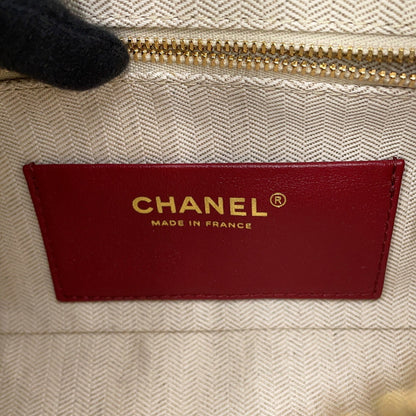 CHANEL Shoulder Bag Suede Leather