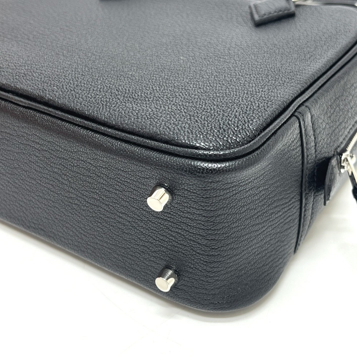HERMES Handbag Chevre Myzore Leather