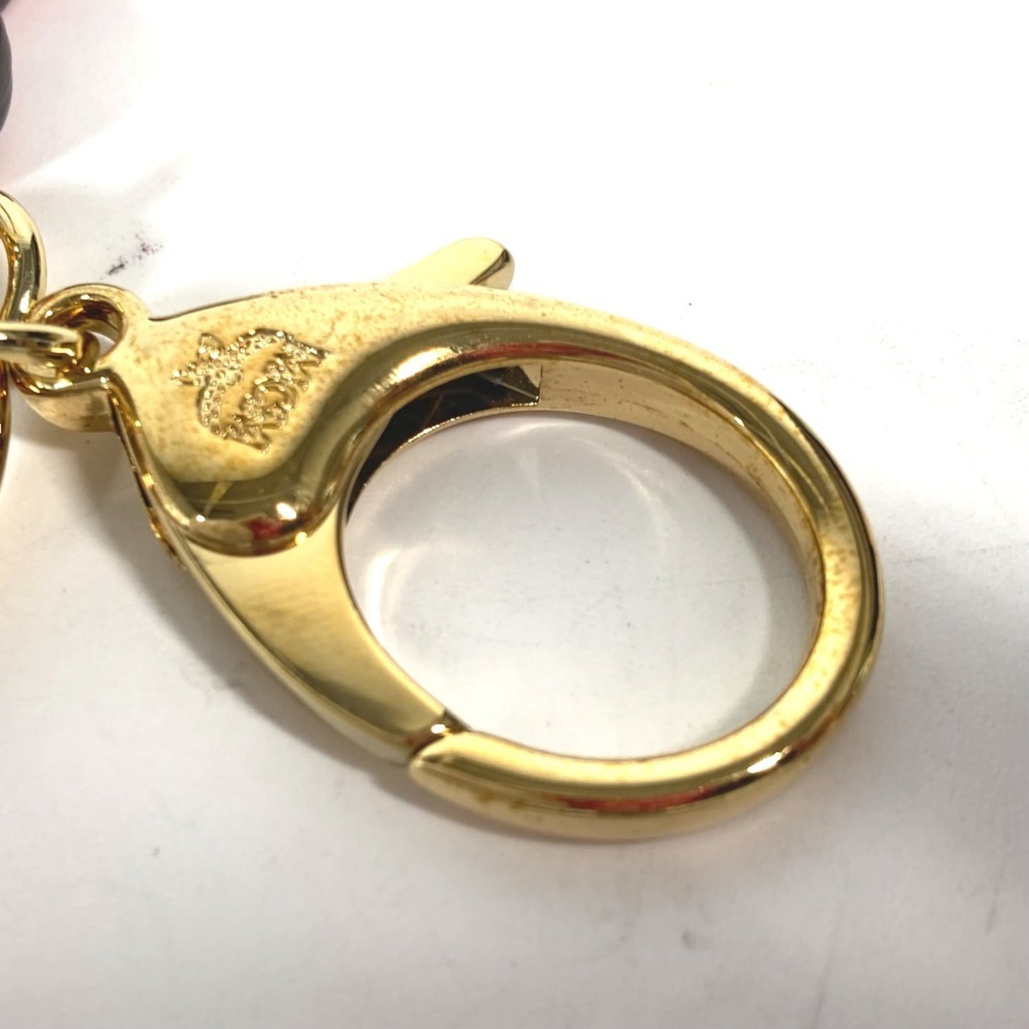Keyring leather mcm