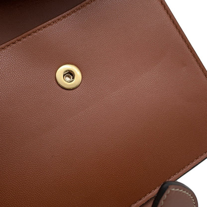 Canvas leather pochette celine
