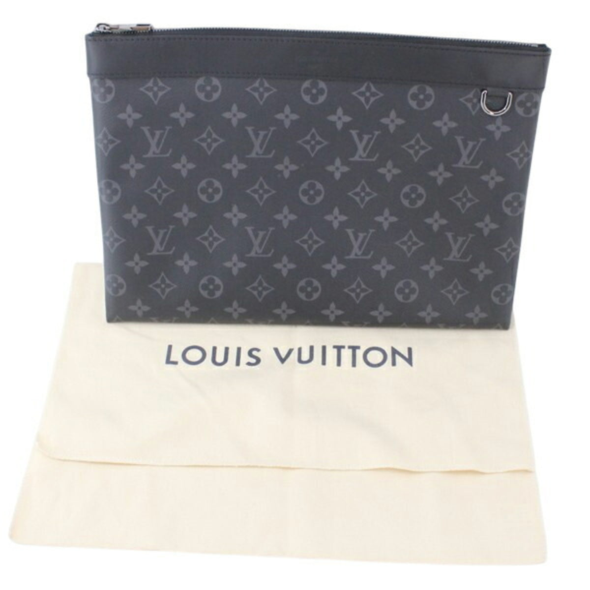 LOUIS VUITTON Clutch Bag Pochette Monogram Eclipse