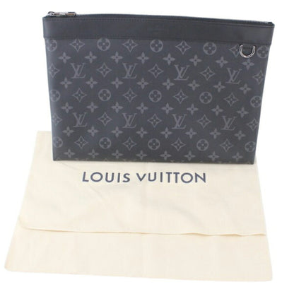 LOUIS VUITTON Clutch Bag Pochette Monogram Eclipse